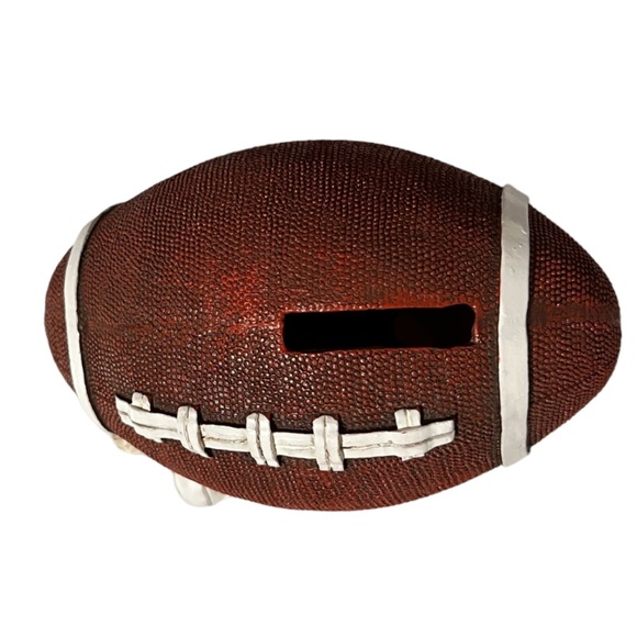 Ceramic Football Coin Bank - Picture 6 of 9